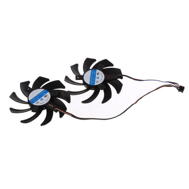 Set 2 quạt tản nhiệt GPU VGA CF9010H12S RX 480/470 cho card đồ họa XFX R9