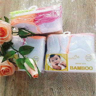 Set 20 khăn sữa Bamboo Mollis cao cấp