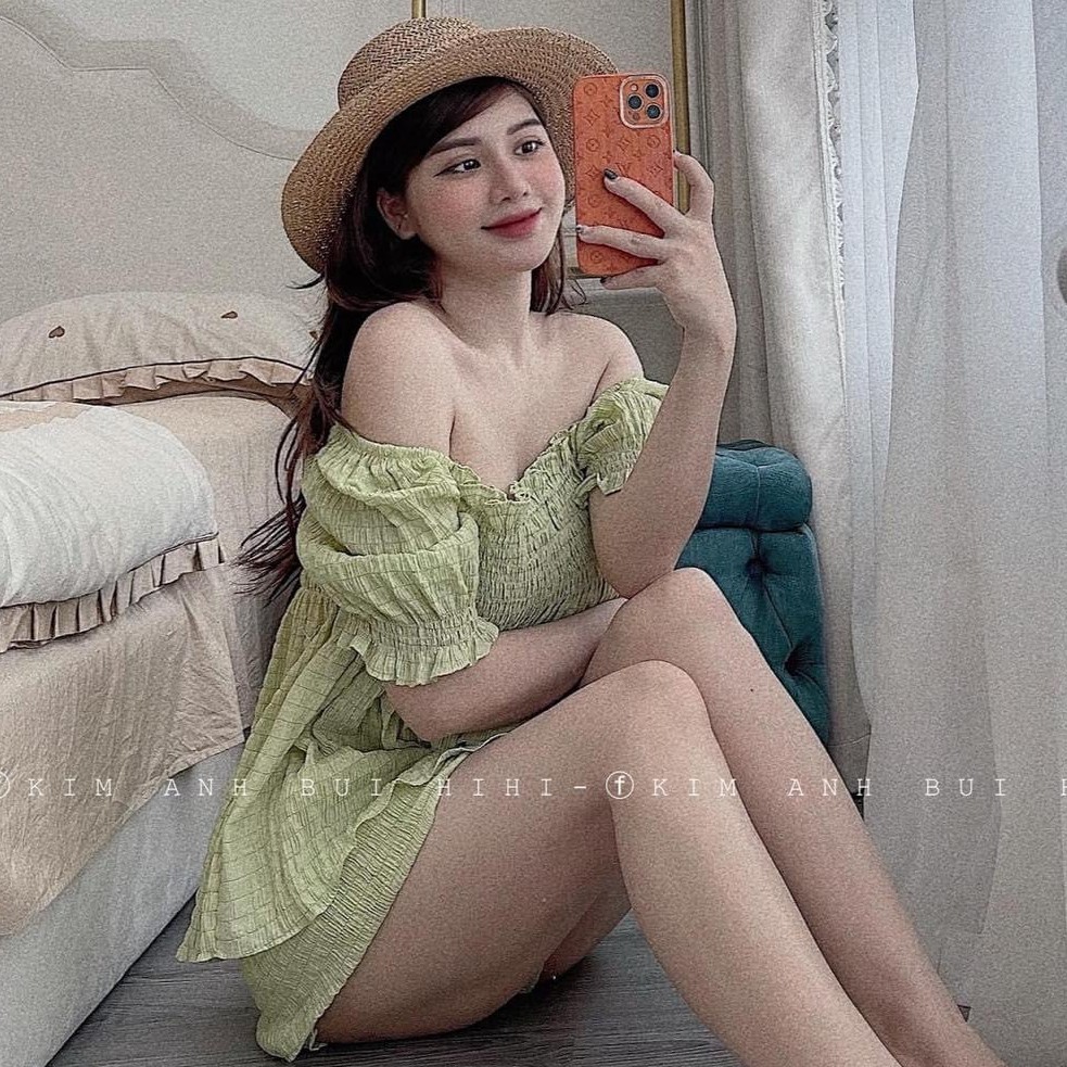 Set đồ nữ cá tính, set quần sóc áo quây đi chơi sang chảnh mùa hè đẹp 8A00169 | BigBuy360 - bigbuy360.vn
