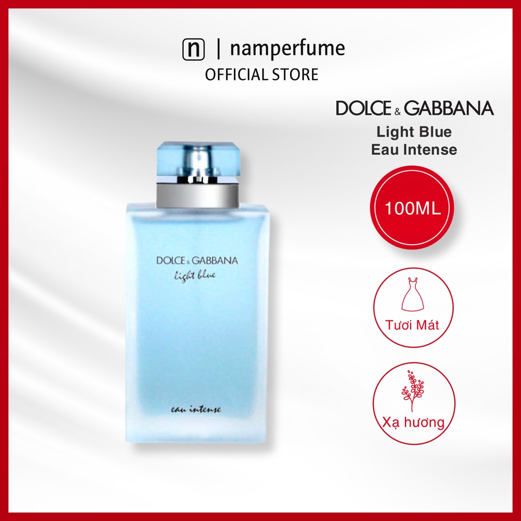 Nước hoa nữ Dolce & Gabbana Light Blue Eau Intense