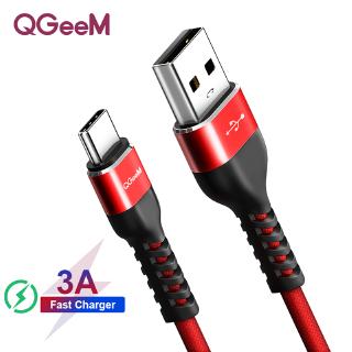 Cáp qgeem usb type c usb-c điện thoại di động sạc nhanh cáp sạc usb cho samsung galaxy s9 huawei mate 20 xiaomi usb type-c