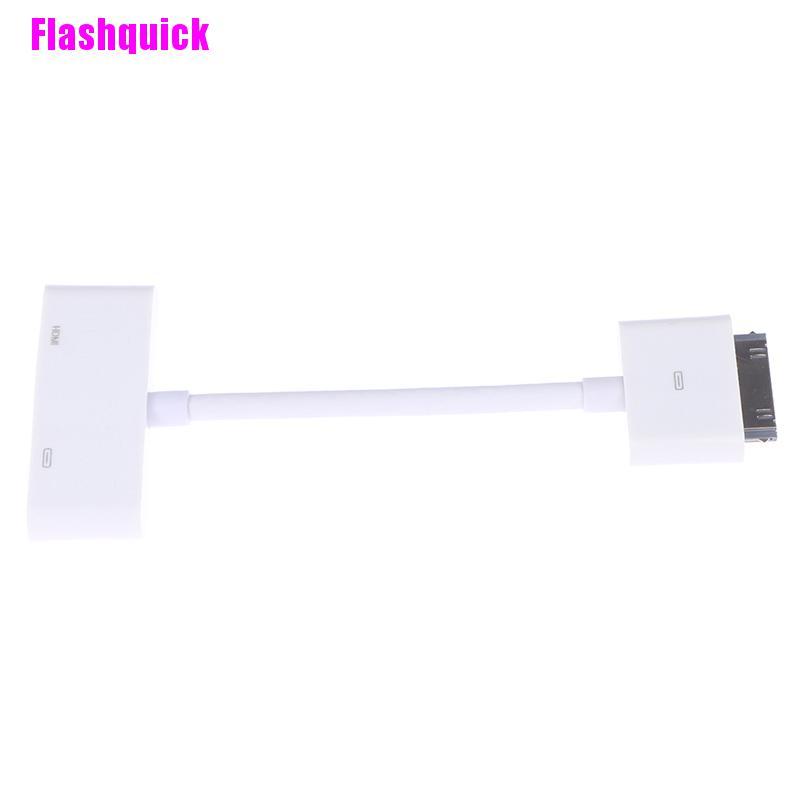 Đầu Chuyển Đổi 30 Pin Sang Hdmi Video Cho Ipod I Pad 2 3 Iphone 4 4s 2g 3gstouch Hdtv