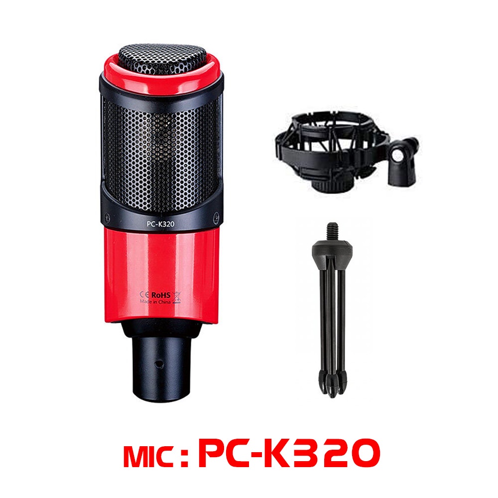 Combo mic thu âm livestream chuyên nghiệp Takstar PC K320, Soundcard XOX KS108 [BH 1 NĂM]