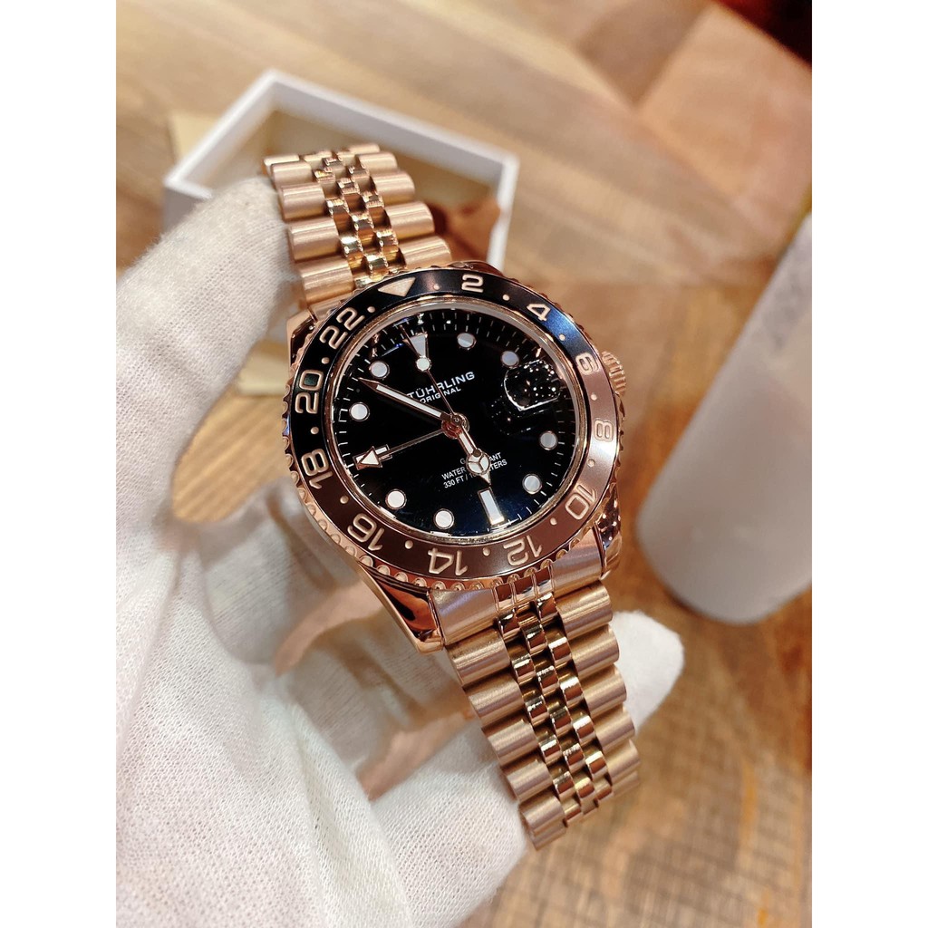 Đồng hồ nam Stuhrling Aqua-Diver 39684 thiết kế đẹp mắt