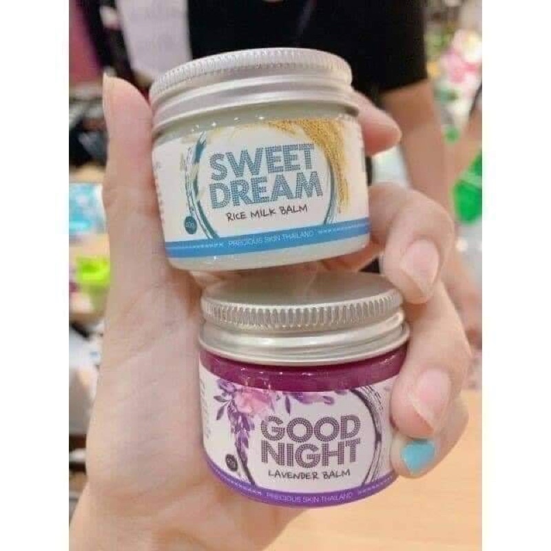 Dầu cù là giúp ngủ ngon // GOOD NIGHT LAVENDER // SWEET DREAM RICE MILK BALM