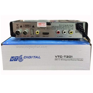 Đầu thu kỹ thuật số DVB T2 VTC-T201