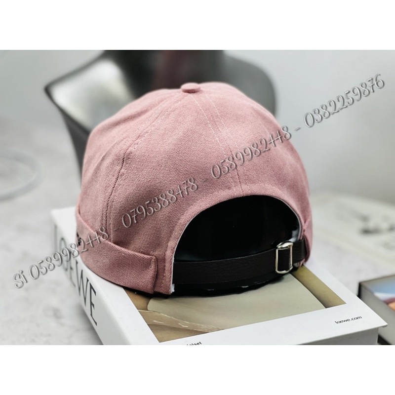 Mũ không vành bằng cotton phong cách hiphop có thể điều chỉnh