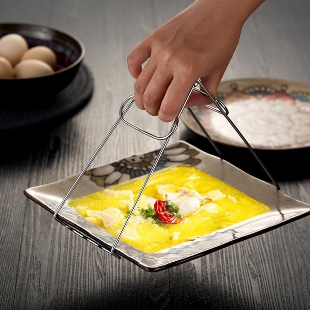 AUGUSTINA Giá Đỡ Chén Dĩa Cách Nhiệt Bằng Thép Không Gỉ Thông Dụng Cho Nhà Bếp