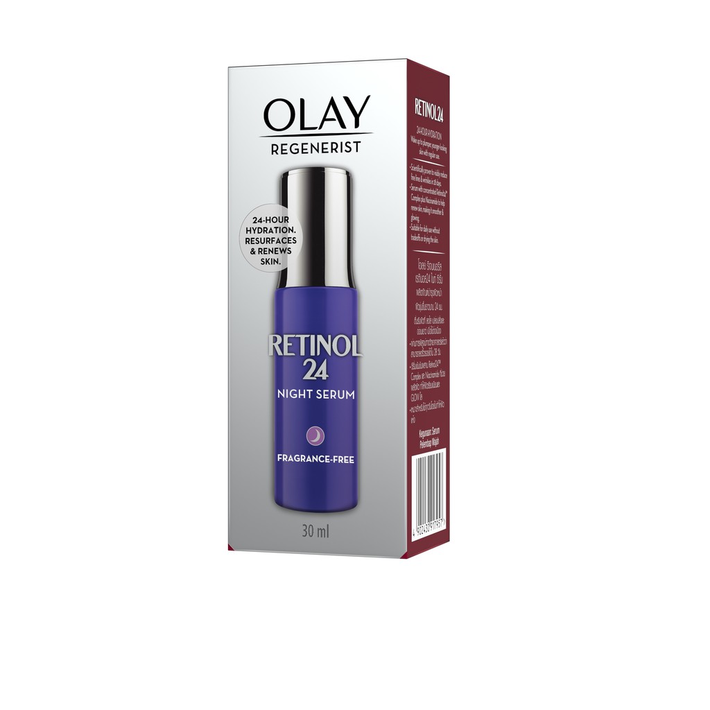 Serum/Tinh Chất Thúc Đẩy Tái Tạo Da &amp; Mờ Nếp Nhăn OLAY REGENERIST Chứa Chiết Xuất RETINOL24 30ML