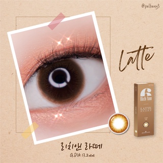[𝟭 𝗖𝗵𝗶𝗲̂́𝗰] Lens Tự Nhiên 1 Ngày Dành Cho Học Sinh Chụp Kỷ Yếu Màu Nâu Latte RA Latte Brown Ann365