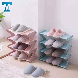 Kệ giày 4 tầng đa năng hình ziczac
