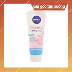 [ICLN9 giảm 5K cho đơn hàng 50k]  NIVEA SỮA RỬA MẶT TRẮNG DA BUBBLES DEEP CLEAN FOAM 5IN1 CHO DA THƯỜNG VÀ DA DẦU 100G