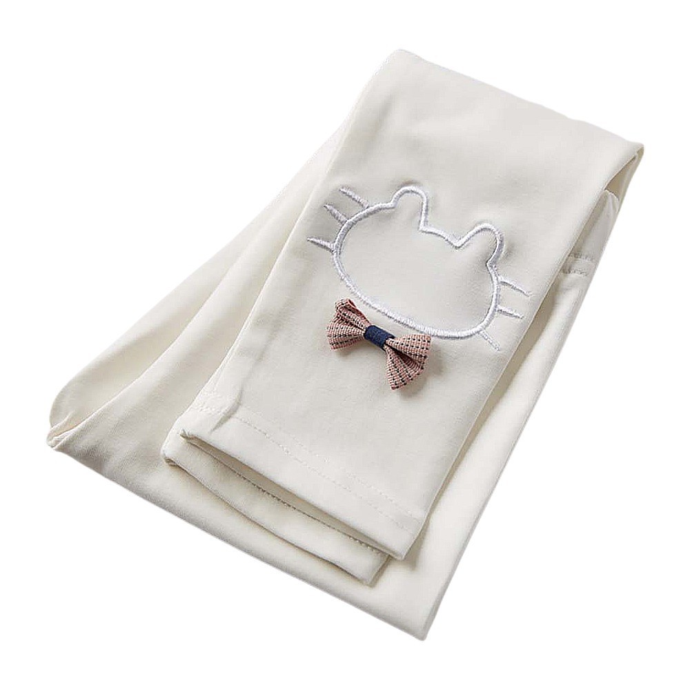 Quần Leggings lót lông Cho Bé Gái Cotton Dáng Đùi Ôm Thời Trang Dễ Phối Đồ