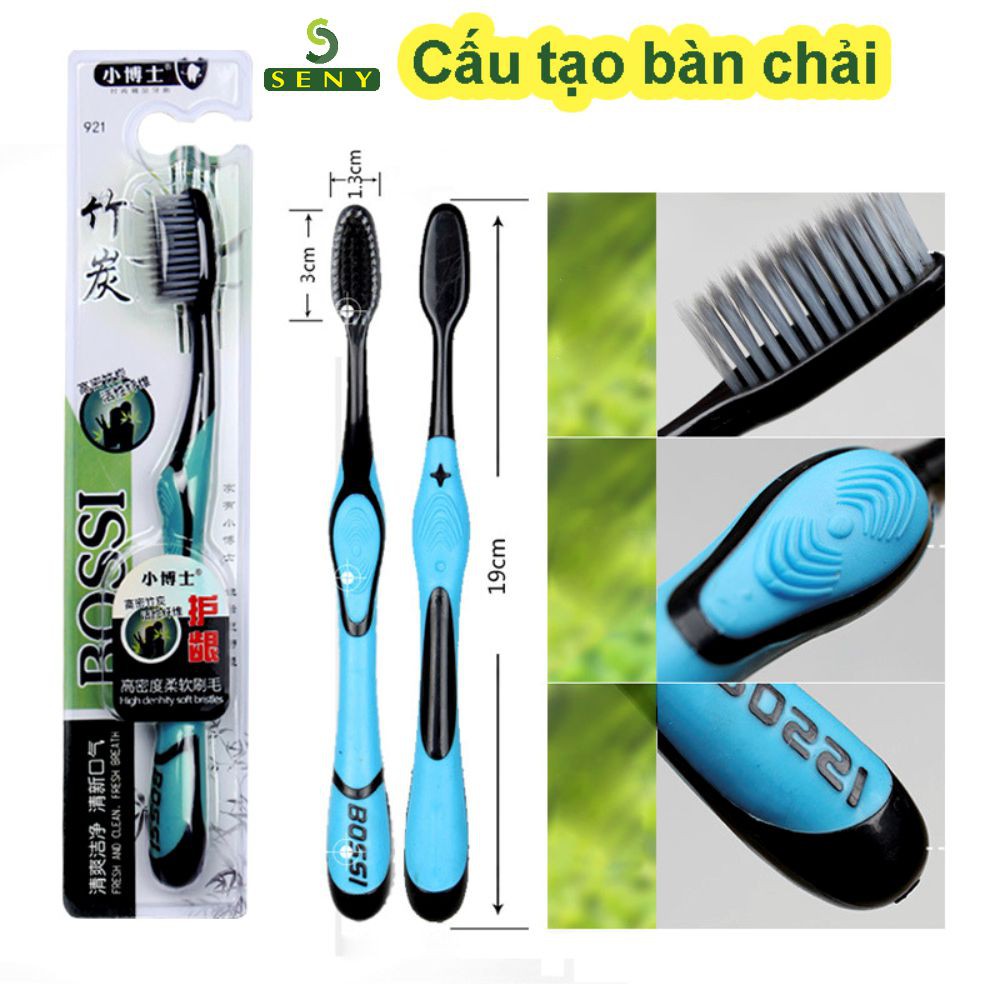 Bàn chải đánh răng Bossi than tre hoạt tính Hàn Quốc