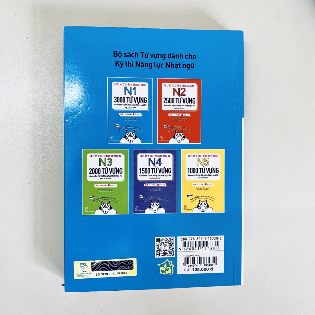 Sách - 3000 từ vựng dành cho Kỳ thi năng lực Nhật ngữ N1