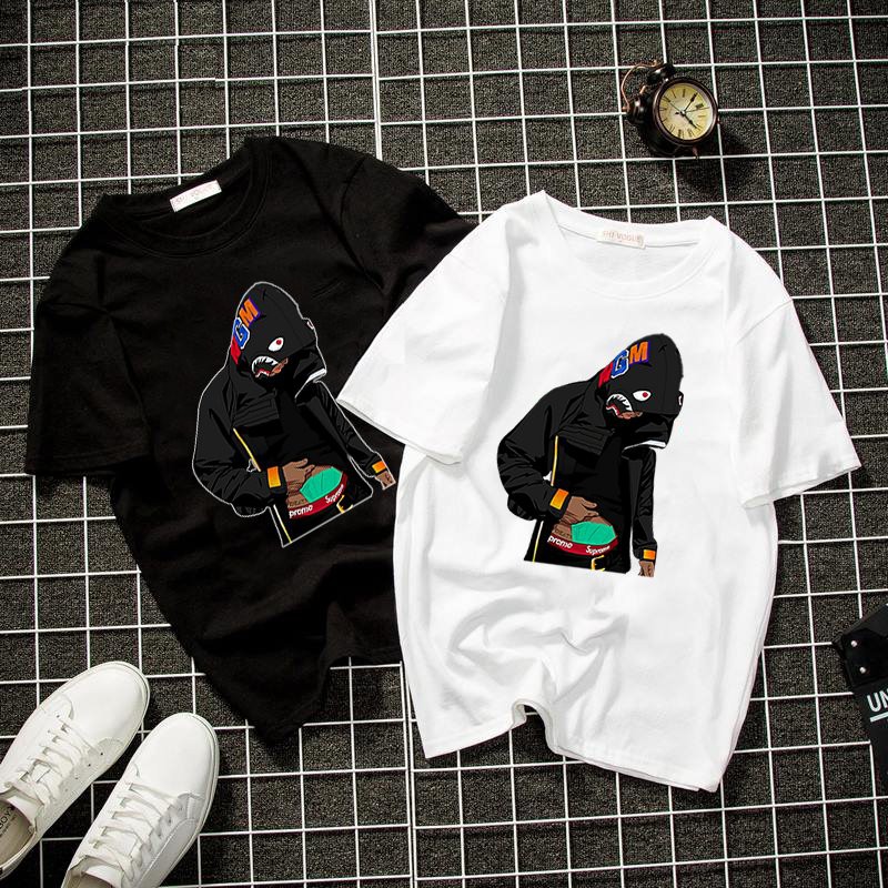 Áo thun unisex hypebeast style form rộng vải dày mịn 2019T942