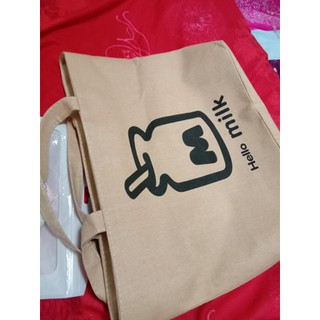 [SẴN][Có ảnh thật] Túi tote panda and milk