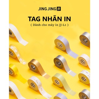 [Ảnh thật] [Chính hãng] [Có sẵn] TAG NHÃN IN CHÍNH HÃNG CHỐNG NƯỚC KHÔNG BAY CHỮ ( DÀNH CHO MÁY IN JJ-L1 )