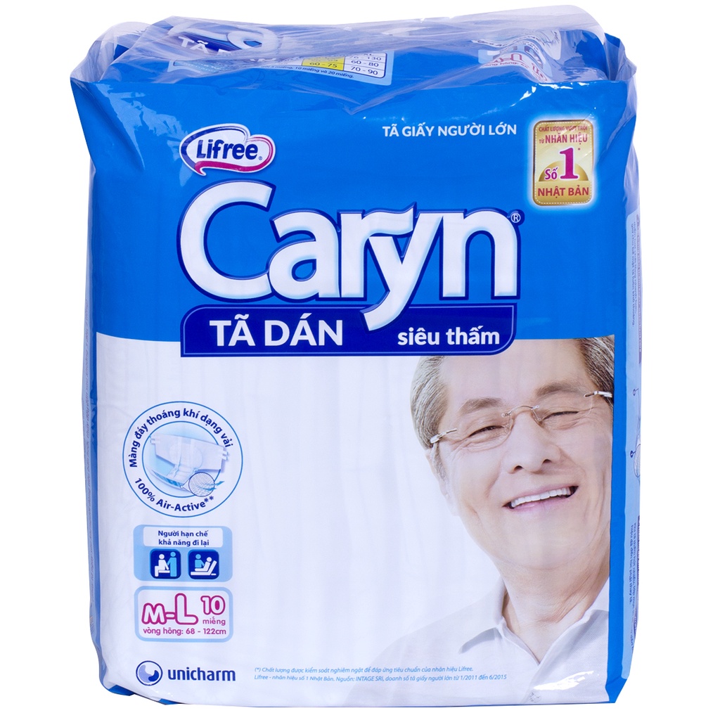 Bỉm Caryn Cho Mẹ Sau Sinh Siêu Thấm, bán lẻ 1 miếng