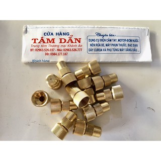 Béc Phun Thuốc Trừ Sâu Hoả Tiển Bằng Thau