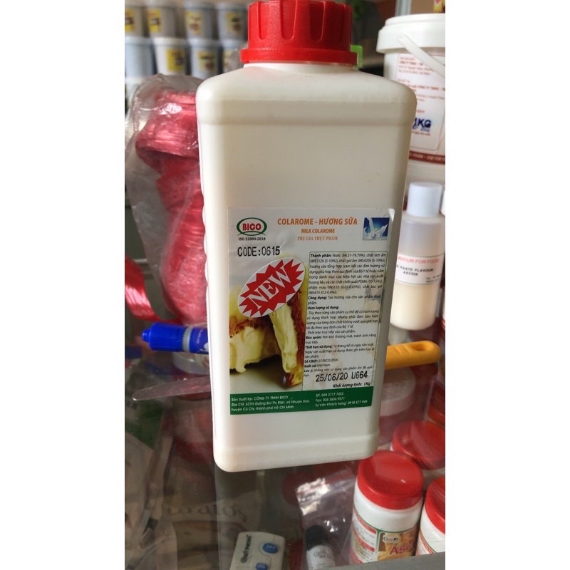Tinh Hương Sữa Mauri &amp; Bico 1lit