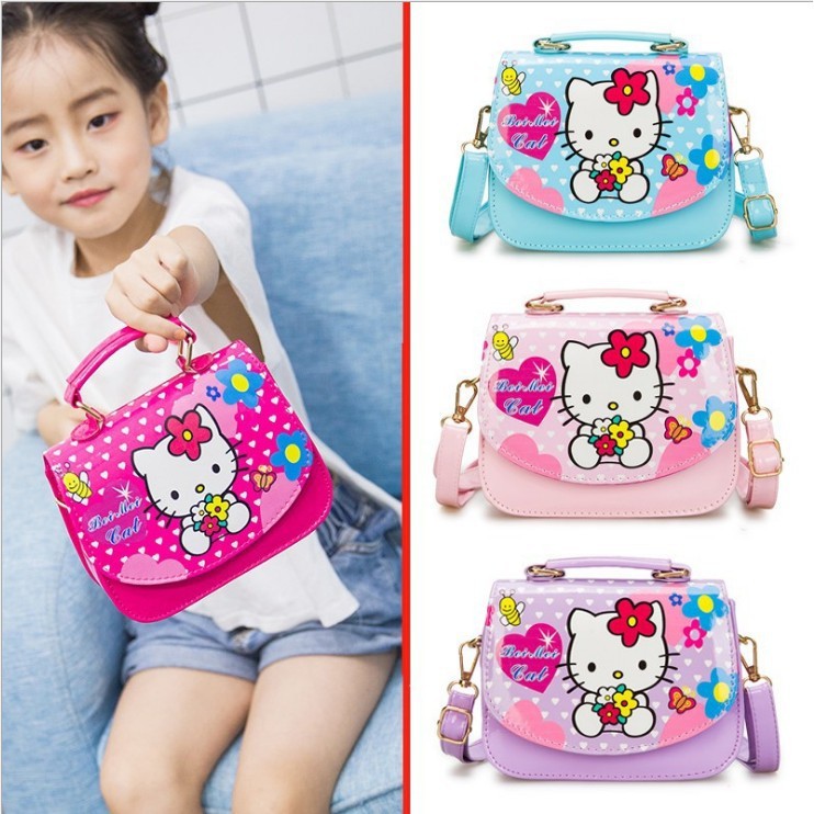 Túi đeo chéo Hello Kitty cho bé gái