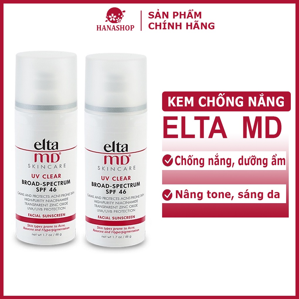 -Kem Chống Nắng Elta MD UV Clear Broad-Spectrum SPF 46 Eltamd