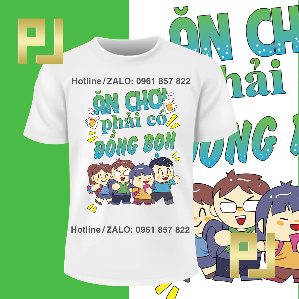 ÁO NHÓM TẬP THỂ GIA ĐÌNH TEAM BUILDING DU LỊCH CHẤT LƯỢNG