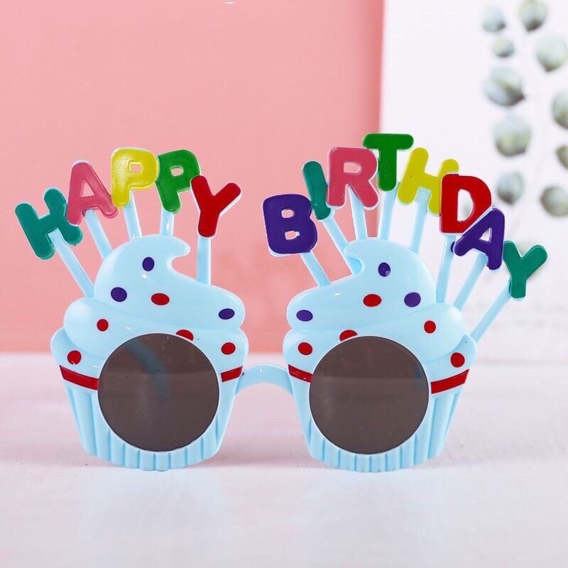 (Hot trend) Kính mắt Happy Birthday dễ thương đạo cụ chụp hình hot nhất hiện nay, trang trí sinh nhật, party