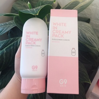 Kem Ủ Trắng Da Toàn Thân G9Skin White In Creamy Pack