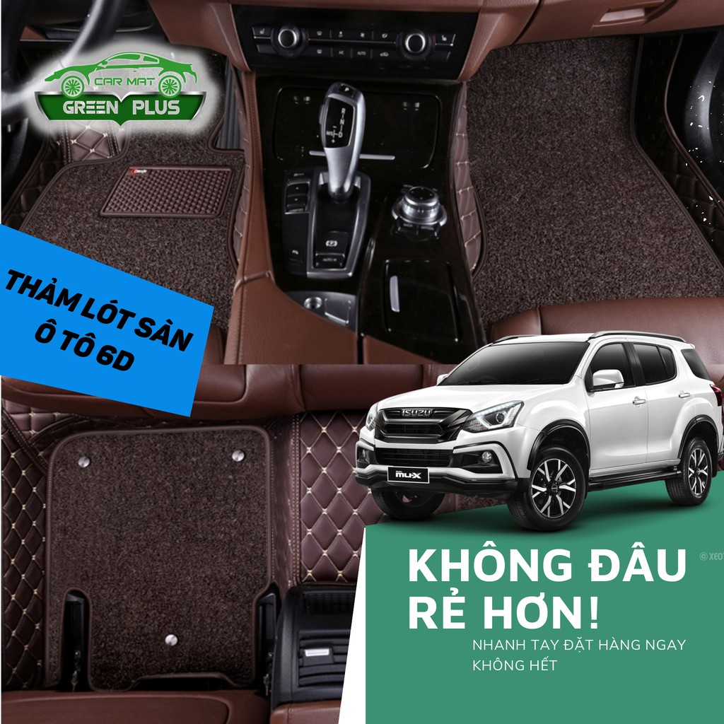 Thảm lót sàn ô tô 5D,6D Isuzu Mux 2016-2020