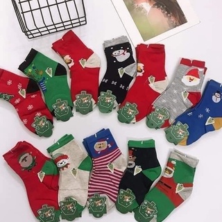 Set 10 Đôi Tất Noel Siêu Yêu Cho Bé (1 Đến 12 Tuổi)