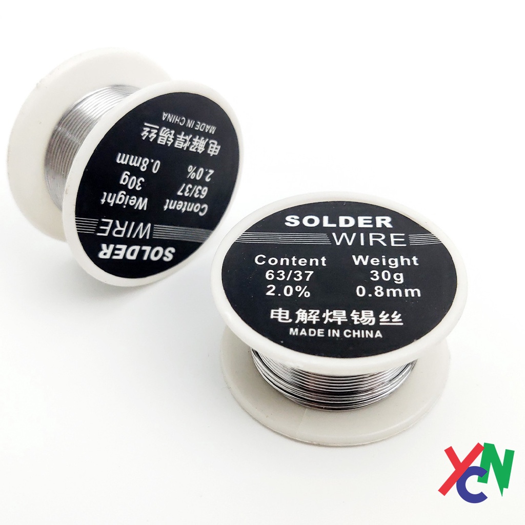 Thiếc hàn chì hàn 0,8mm Sn 63% nhiệt độ nóng chảy thấp