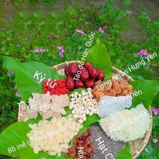 Chè dưỡng nhan tuyết yến 500g gói lớn nấu 4 lít