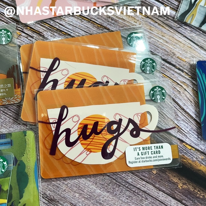 [T6/2021] Thẻ nhựa sưu tầm Starbucks nhiều mẫu