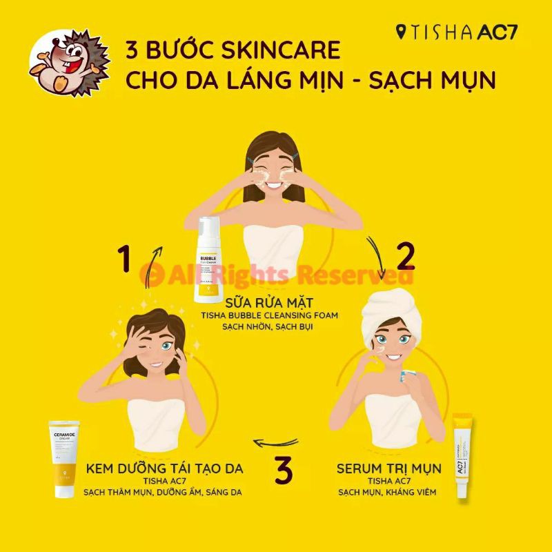 (GRAB - NOWSHIP HỎA TỐC) Kem Dưỡng Ẩm Tái Tạo Da Tisha Ceramide Cream (100g)