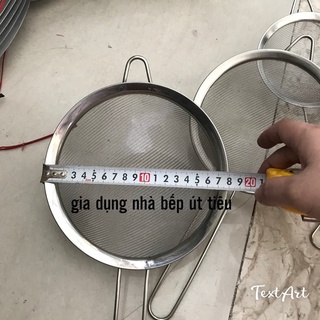 Vợt Rây cháo, rây bột siêu mịn ( 8cm->26cm)