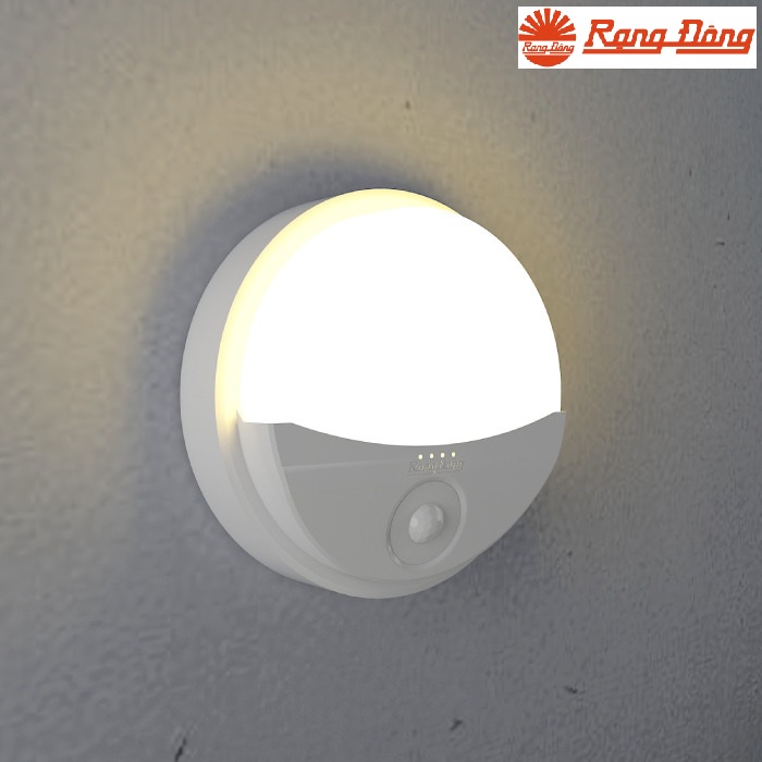 Đèn led gắn tường cảm biến 15w Rạng Đông GT16 PIR