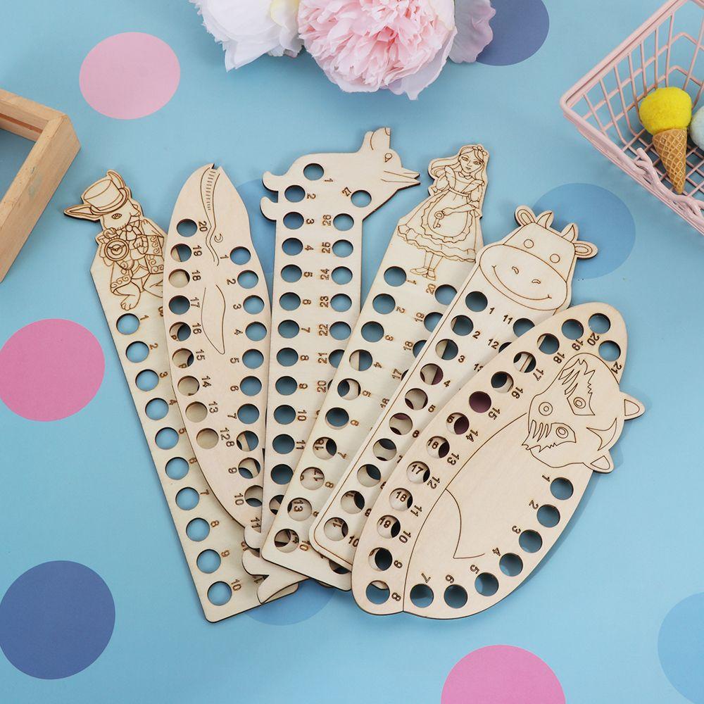 Dụng Cụ Quấn Chỉ Thêu Chữ Thập Bằng Gỗ DIY
