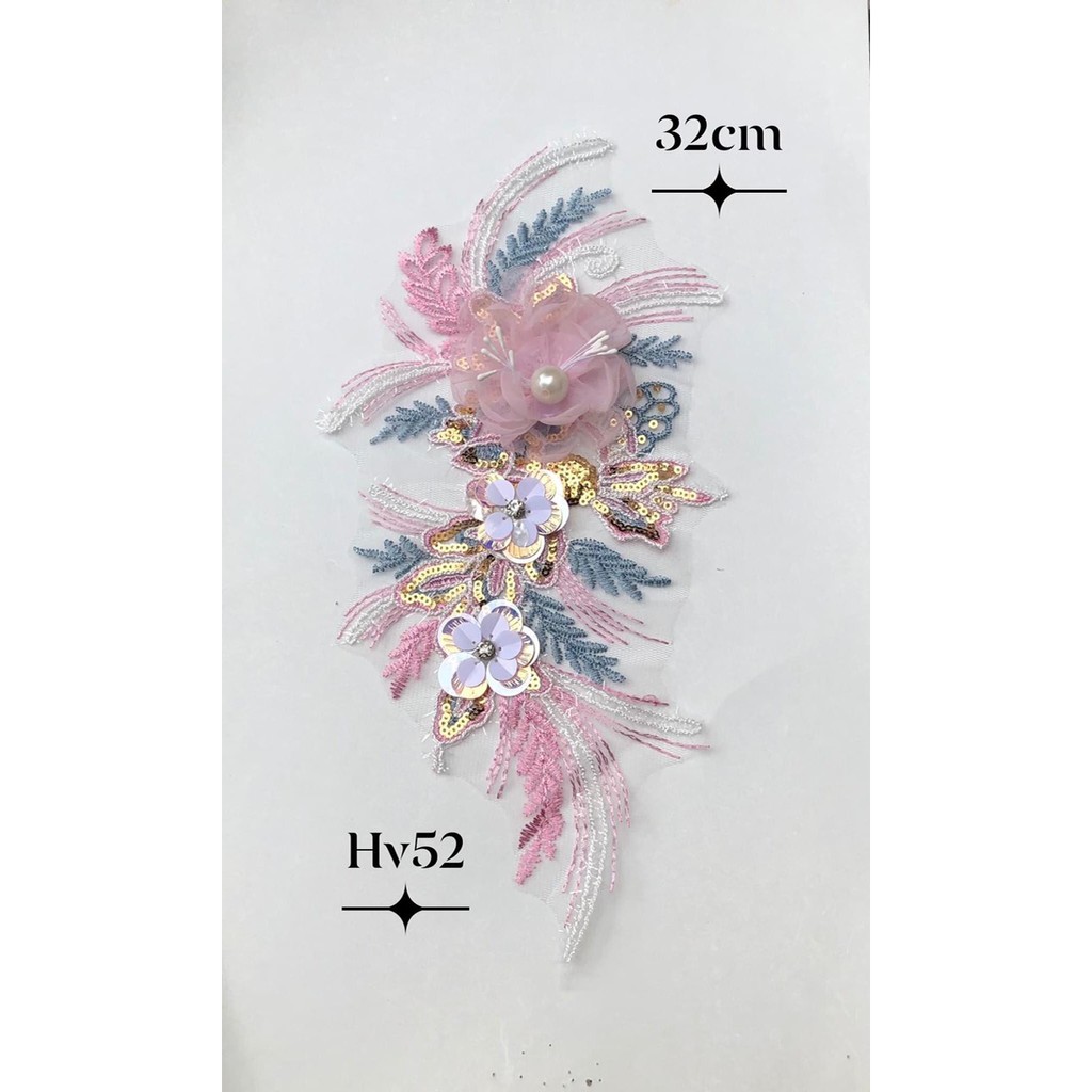 tâm ren đắp áo xinh xắn