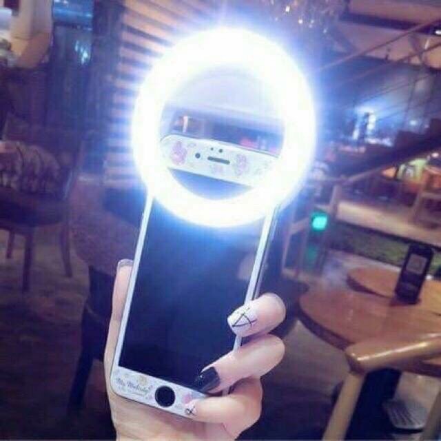 Đèn Selfie Chụp Ảnh Tự Sướng Đèn Flash Led 3 Chế Độ Sạc USB Sử Dụng Trong Đêm BẢO HÀNH 6 THÁNG