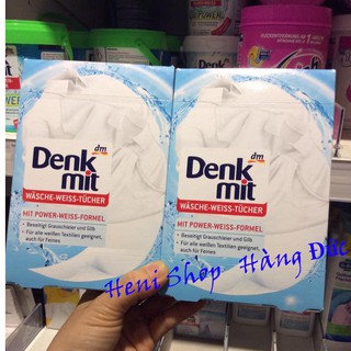 Miếng Tẩy Trắng Quần Áo Denkmit 20 miếng