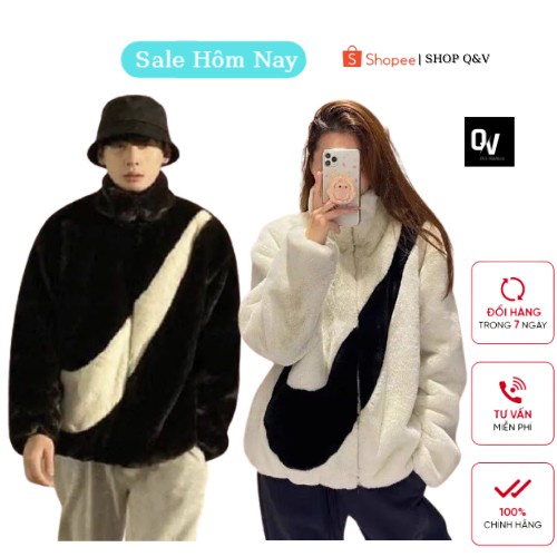 Áo Khoác Lông Cừu Unisex ,Hàng Quảng Châu,không xù lông,lông cừu dày dặn TREND 2022 FULL SIZE