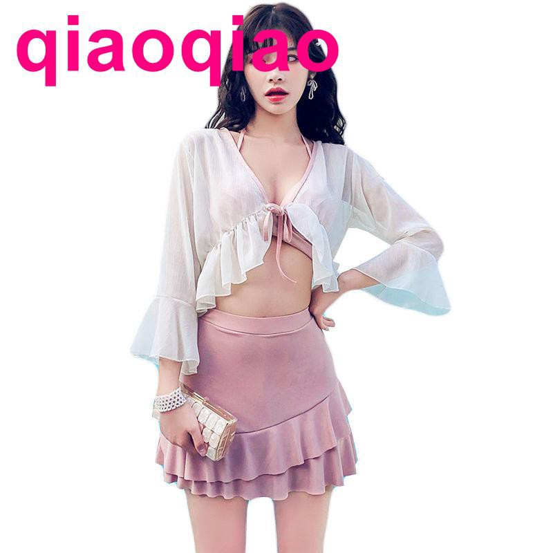 Bộ Đồ Bơi Hai Mảnh Kèm Áo Khoác Ngoài Thời Trang 2021 | BigBuy360 - bigbuy360.vn