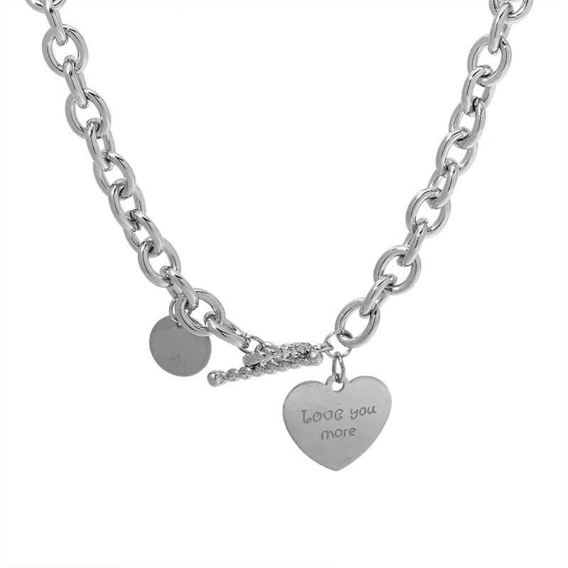 vòng cổ Mặt Trái Tim Phong Cách Harajuku