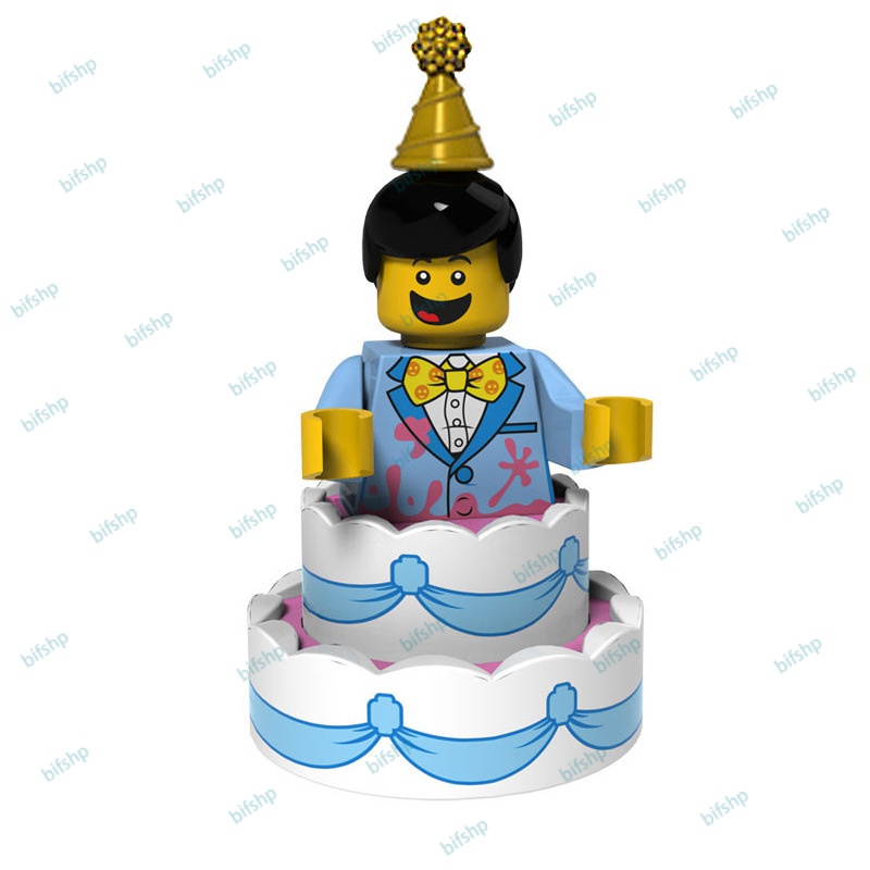 Bifshp Đồ Chơi Xếp Hình Búp Bê Thần Tài Rạp Xiếc Chú Gà Cao Bồi 3D DIY Dễ Thương