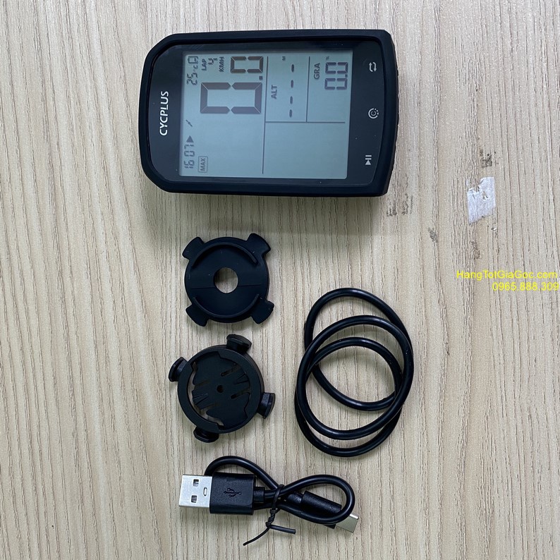 Đồng hồ xe đạp GPS không dây Cycplus M1 cao cấp, màn 2.9inch, đo tốc độ, quãng đường đi xe –