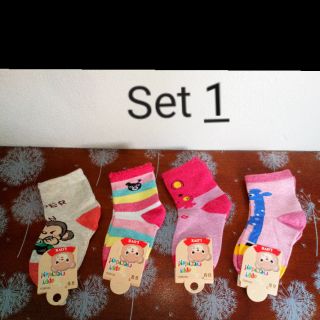 Set 4 doi Vớ han quốc cho bé từ 1-4 tuoi