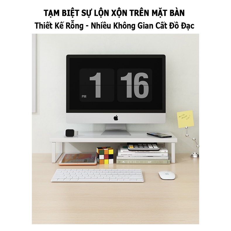 Kệ Để Bàn - Để Màn Hình Máy Tính; Giá Để Laptop, CPU; Setup Decor Bàn Làm Việc