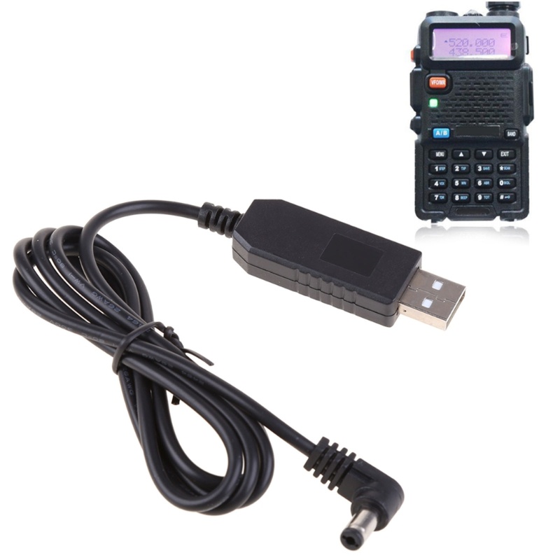 Cáp SạC USB Cho Bộ ĐàM UV-5R UV82 5V Sang 9V